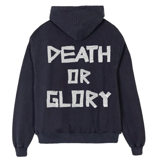 Death Or Glory Zip Up Hoodie