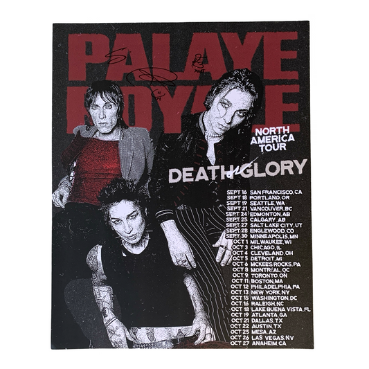 Death Or Glory Tour Poster