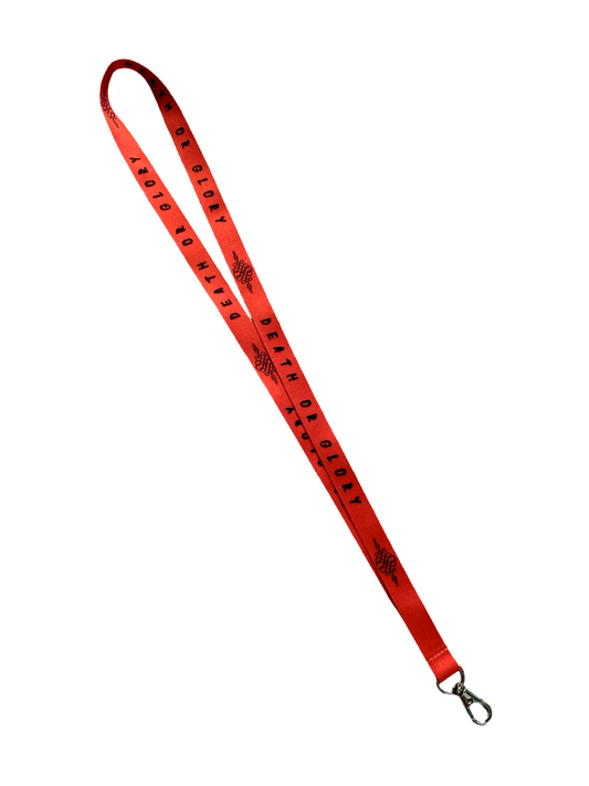 Death Or Glory Tour Lanyard