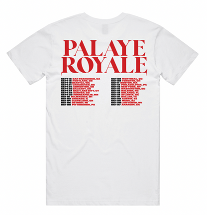 Death Or Glory Tour Shirt (White)